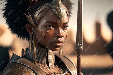 Sobahle the female warrior .